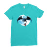 night fury Ladies Fitted T-Shirt