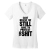 protest Women's V-Neck T-Shirt