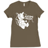 awesome possum Ladies Fitted T-Shirt
