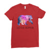 Little Dipper with Galaxy Ladies Fitted T-Shirt