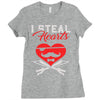i steal heart valentin day Ladies Fitted T-Shirt