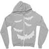 flying bats Zipper Hoodie