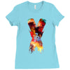jake paul x Ladies Fitted T-Shirt