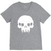 resistance inspired skull V-Neck Tee