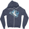 les baskets de data Zipper Hoodie