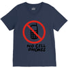 no cell phones V-Neck Tee