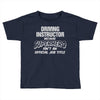 driving instructor superhero Toddler T-shirt