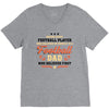 Behind Every Football Player Who Believes in Himself is a Football Dad V-Neck Tee