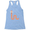 cacing bae senyum Racerback Tank