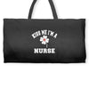 Kiss Me I Am A Nurse St Patricks Day Design Weekender Totes