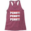 bbt knock knock penny Racerback Tank