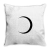 black moon Throw Pillow