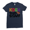 Kdgn Team Staff Ladies Fitted T-Shirt