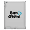 Bun in the Oven with Heart Baby Boy iPad 3 and 4 Case