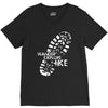 wander explore hike V-Neck Tee