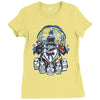 penguin time Ladies Fitted T-Shirt