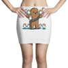 chewie and porgs Mini Skirts