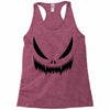 pumpkin face Racerback Tank