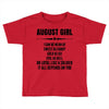 Super August Girl Toddler T-shirt