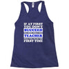 teach success tee Racerback Tank