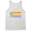 lightsaber rainbow Tank Top