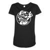 mario pistols Maternity Scoop Neck T-shirt