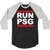 run psg paris st germain fotbal 3/4 Sleeve Shirt