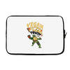 vegan pizza power Laptop sleeve