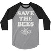 save the bees (2) 3/4 Sleeve Shirt