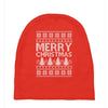 ugly merry christmas Baby Beanies
