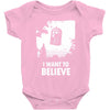 i want to believe Baby Bodysuit
