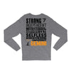 Strong Independent Motivated Gemini Long Sleeve Shirts