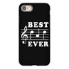 Best Dad Ever Funny Music Note iPhone 8