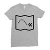 trail marks Ladies Fitted T-Shirt