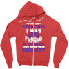 gamer pc controller game funny slogan Zipper Hoodie