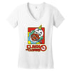 clash of clowns Women's V-Neck T-Shirt