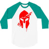 bullshirt's mens bloodied 3/4 Sleeve Shirt