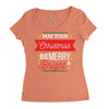 may your christmas be merry &amp; bright Women's Triblend Scoop T-shirt