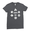 christmas gift carpe dm Ladies Fitted T-Shirt