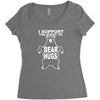 bear hugs Women's Triblend Scoop T-shirt
