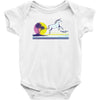 unicorn beach Baby Bodysuit