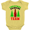 christmas drinking team Baby Bodysuit
