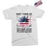 Veteran Don't Thank Me Thank My Brothers &amp; Sister Exclusive T-shirt