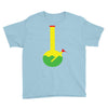 rasta bong water pipe slide insert stem filtered Youth Tee