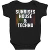 Sunrises House &amp; Techno Baby Bodysuit