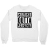 straight outta jersey city Crewneck Sweatshirt