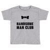 Handsome Man Club Bow Tie Toddler T-shirt