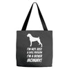 not just a dog person i'm a boxer mommy! Tote Bags
