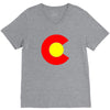 colorado flag V-Neck Tee