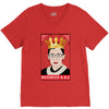 Ruth Bader Notorius Rbg V-Neck Tee